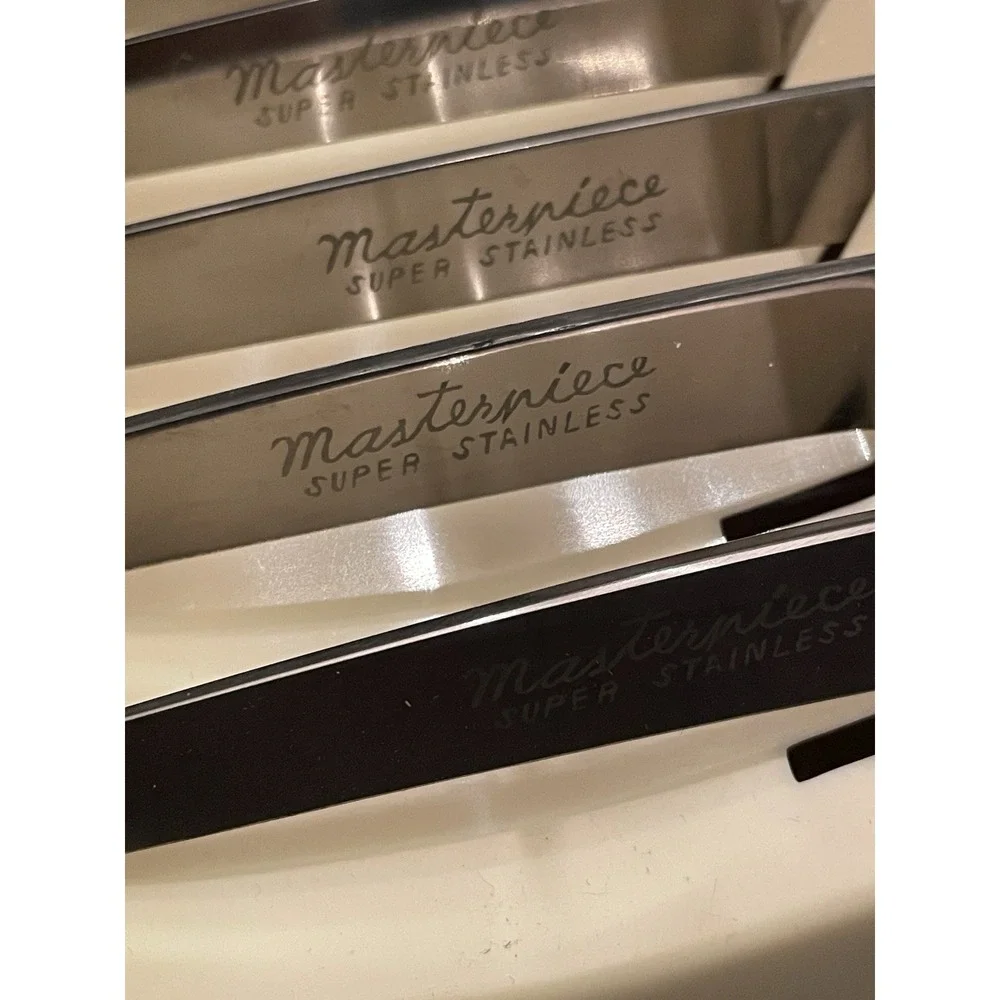 Steak Knives Stainless Steel Set of 6 Royal‎ Brand Cutlery Japan VTG MCM